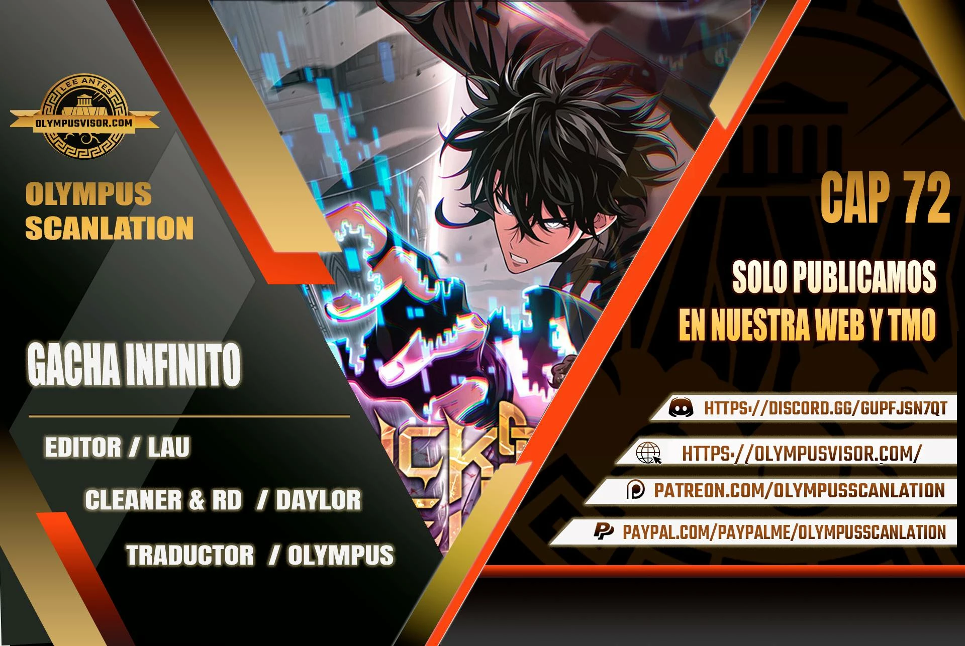 Pick me up, Gacha Infinito > Capitulo 72 > Page 01